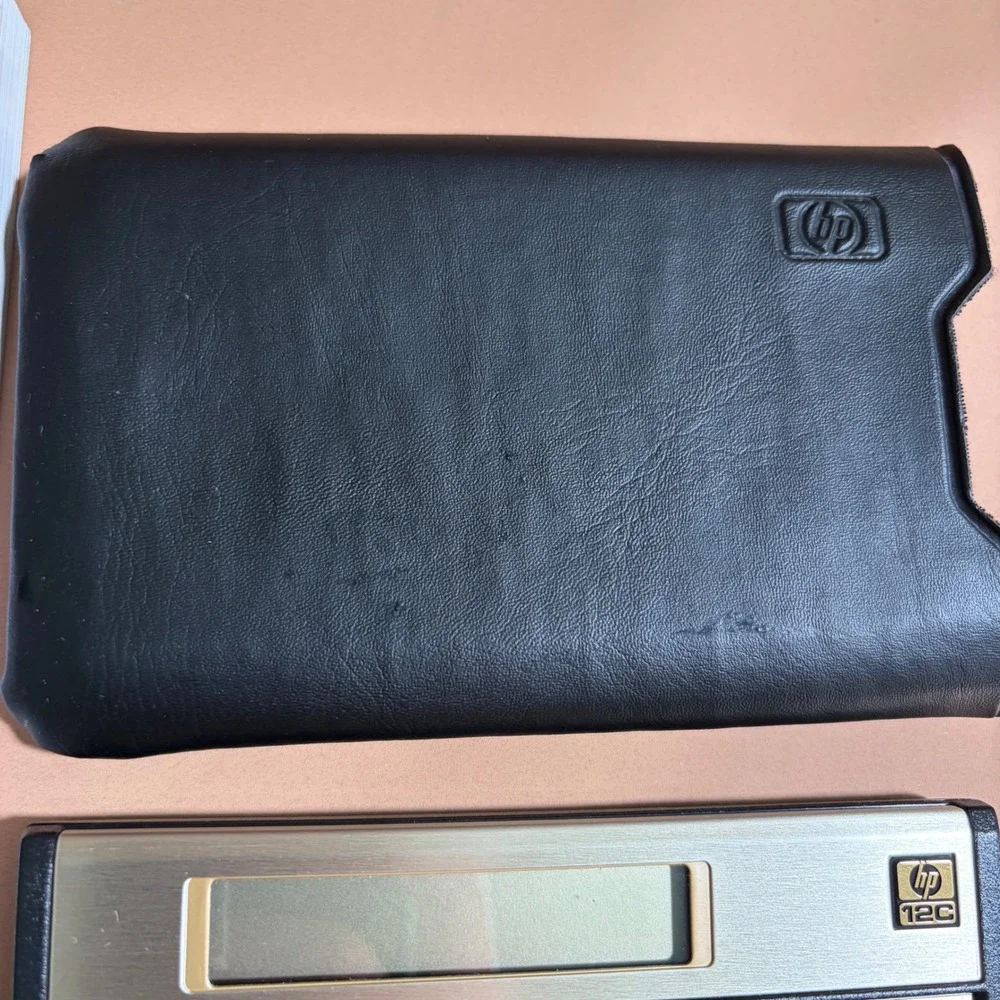 HP 12c Financial Calculator with Case and User Guide Hewlett Packard RPN